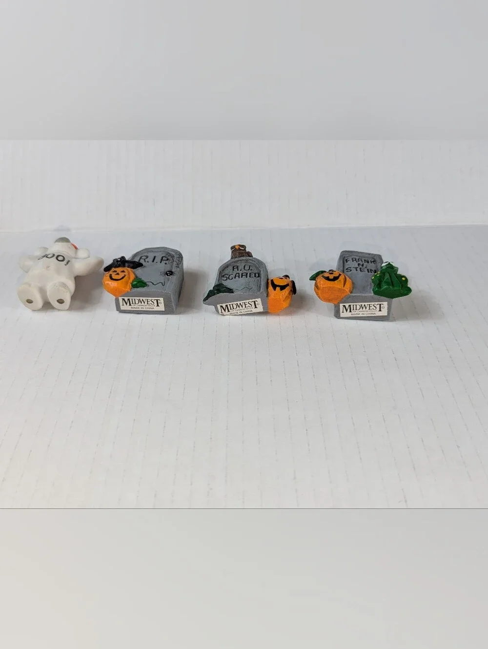 VTG Eddie Walker Midwest of Cannon Falls Halloween Figurines Set - 4pc Lot
